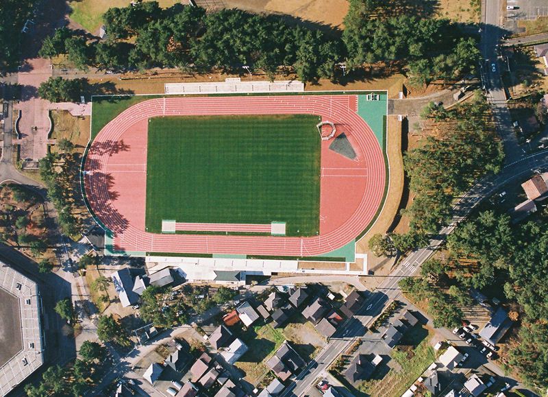 日居城野運動公園陸上競技場改修