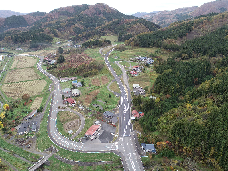 一般国道396号上宮守地区舗装補修工事