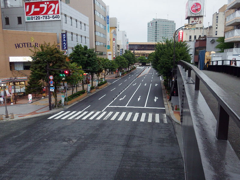 盛岡駅前舗装