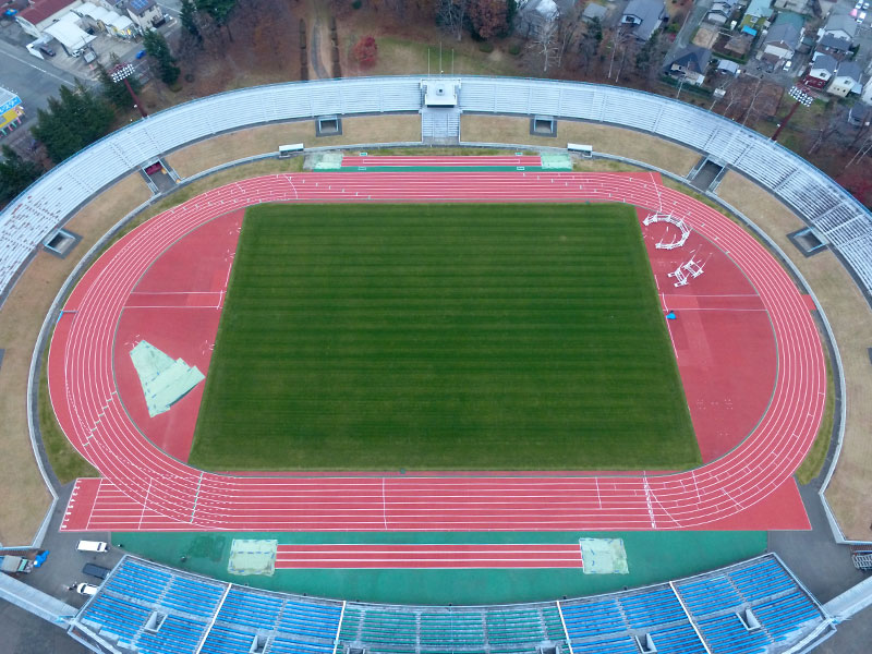 岩手県営運動公園陸上競技場改修工事